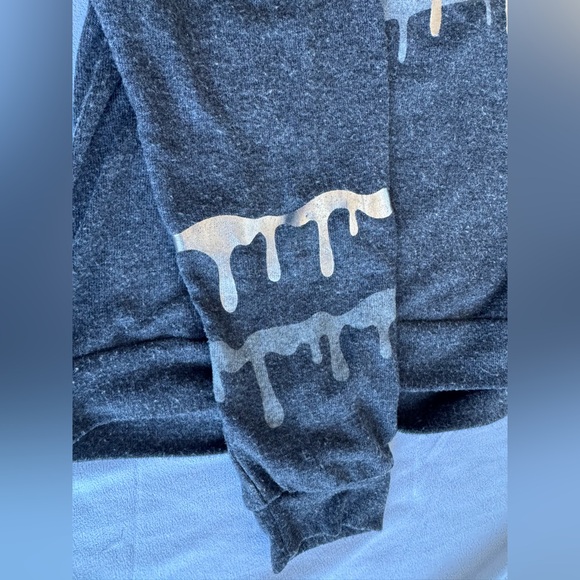 Lauren Moshi Everly dripping star graphic Women Small great gold silver indie - Picture 4 of 10